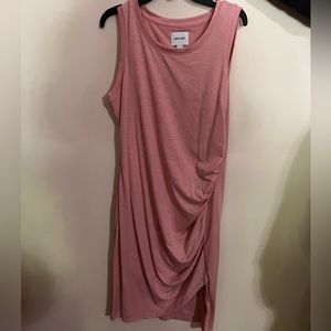 light pink body con dress Nine west size M